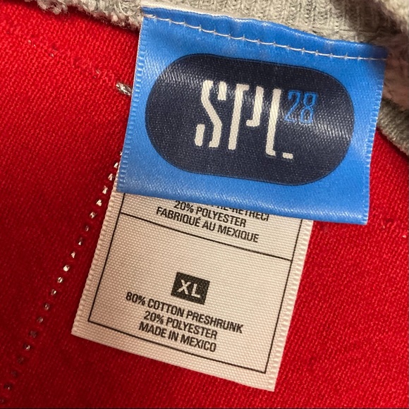 Vtg 2000 Super Bowl St Louis Rams Champions Football Sweatshirt Pullover Gray XL - Picture 3 of 3